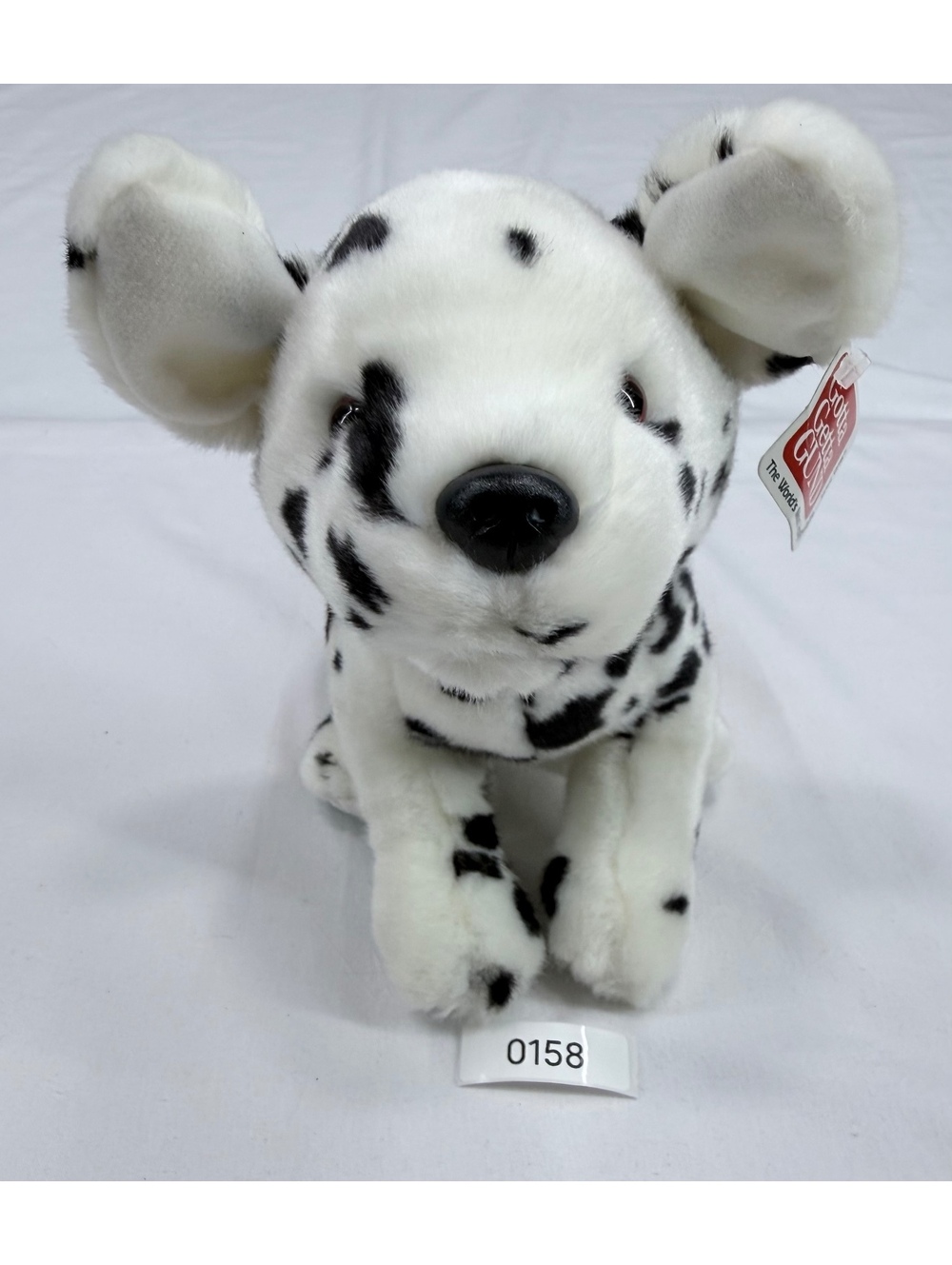 GUND Dalmatian Plush Dog Stuffed Animal Toy with Red Collar, Model 46245
